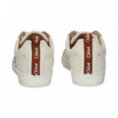 Banda Logo Jeans Deportivo Piel Blanco  CHLOE KIDS