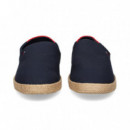 Alpargata Talon Rojo Textil Azul  TOMMY HILFIGER