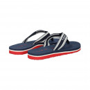 Flip Flop Cinta Th Multi Negro  TOMMY HILFIGER