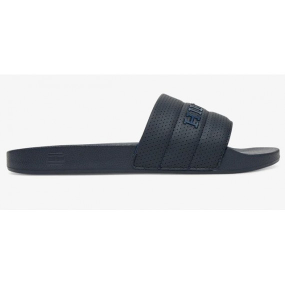 TOMMY HILFIGER - Hilfiger Pad Perf Pool Slide - DW5 - F|FM0FM05709/DW5