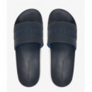 TOMMY HILFIGER - Hilfiger Pad Perf Pool Slide - DW5 - F|FM0FM05709/DW5