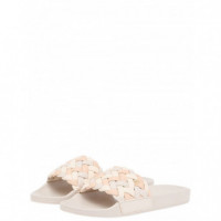 TOMMY HILFIGER - Th Cornrow Pool Slide - RA2 - F|FW0FW09039/RA2