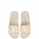 TOMMY HILFIGER - Th Cornrow Pool Slide - RA2 - F|FW0FW09039/RA2