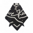 KURT GEIGER - Lg Square Scarf - 01 - 5439701469/01