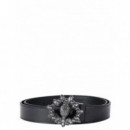 KURT GEIGER - Chelsea Crystal 30 Belt - 00 - 5412500309/00