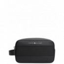 TOMMY HILFIGER - TH FOUNDATION WASHBAG - BDS - F|AM0AM14161/BDS