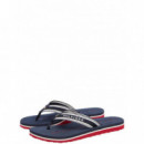 TOMMY HILFIGER - Th Webbing Summer Sandal - 0GY - F|FW0FW09193/0GY