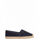 TOMMY HILFIGER - Flag Canvas Espadrille - DW6 - F|FW0FW08541/DW6