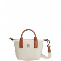 TOMMY HILFIGER - Popette Micro Tote - Aeo - F|AW0AW18368/AEO