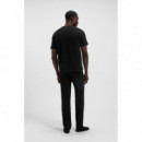 Waffle T-shirt Black  BOSS