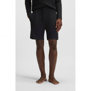 Waffle Shorts Black  BOSS