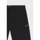 Waffle Shorts Black  BOSS