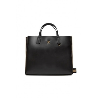 Bolsos ICONIC TOMMY SATCHEL NEGRO