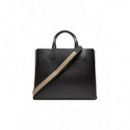 Bolsos ICONIC TOMMY SATCHEL NEGRO