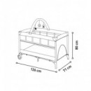 Cuna de Viaje Duho Erizo  ASALVOBABY