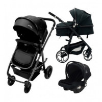 Trio Convertible Two+ Negro  ASALVOBABY