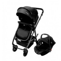 Trio Convertible Two+ Negro  ASALVOBABY