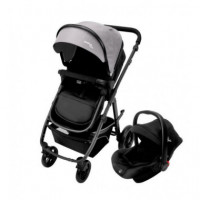 Trio Convertible Two+ Gris  ASALVOBABY