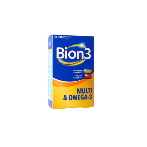 BION3 Multi & OMEGA-3 30 Comprimidos + 30 Capsul