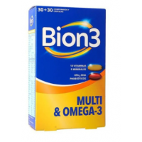 BION3 Multi & OMEGA-3 30 Comprimidos + 30 Capsul