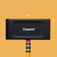 Disco Duro KINGSTON Ssd Externo 1TB USB 3.2 Negro