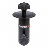 Soporte PROEL con Placa Metalica a Tubo 35MM Negro