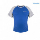 Camiseta Manga Corta Azul SHIMANO
