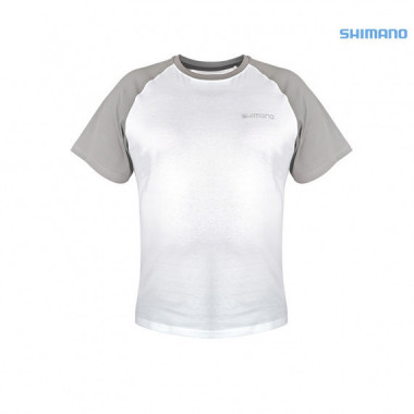 Camiseta Blanca Manga Corta SHIMANO