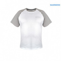 Camiseta Blanca Manga Corta SHIMANO