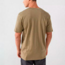 Camiseta de Punto de Algodón con Logo Estampado  HUGO BOSS