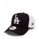Gorra la Dodgers Clean Black A-frame Trucker  NEW ERA