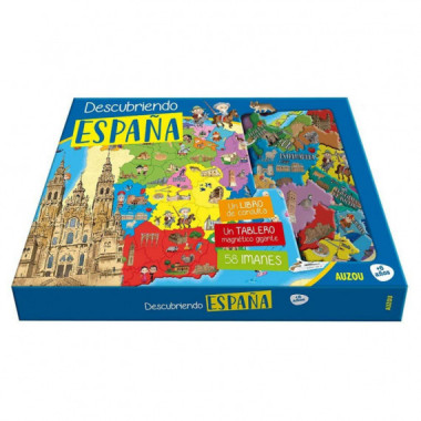 Descubriendo Espa�a - Atlas Tablero Magn�tico