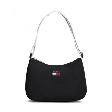 Bolso Essential con inscripci&oacute;n en bandolera