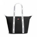 Bolso tote Essential con inscripción