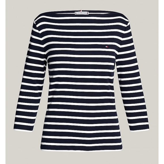 TOMMY HILFIGER - New Cody Slim Boat-nk 3/4SLV - 02C - F|WW0WW40589/02C