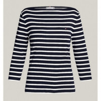 TOMMY HILFIGER - New Cody Slim Boat-nk 3/4SLV - 02C - F|WW0WW40589/02C