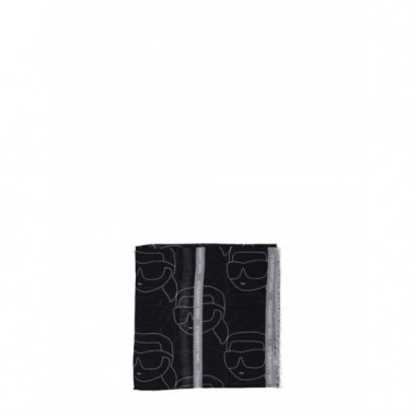 KARL LAGERFELD - Ikon Nft Aop Scarf - 1OT - A1W33152/1OT