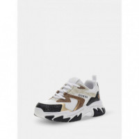 Runner Notiss con logotipo 4G peony de Guess