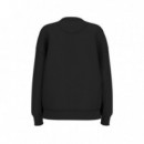 Sudadera con Logo Triángulo de Strass de GUESS