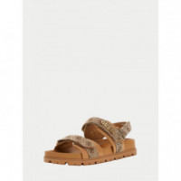 Sandalias con doble tira Floriz de Guess