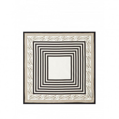 KARL LAGERFELD - K/autograph Seas Silk Scarf - 1UG - B2W33047/1UG