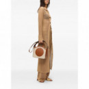 KARL LAGERFELD - k/circle sm tote raffia mesh - 1an - B2W30019/1an