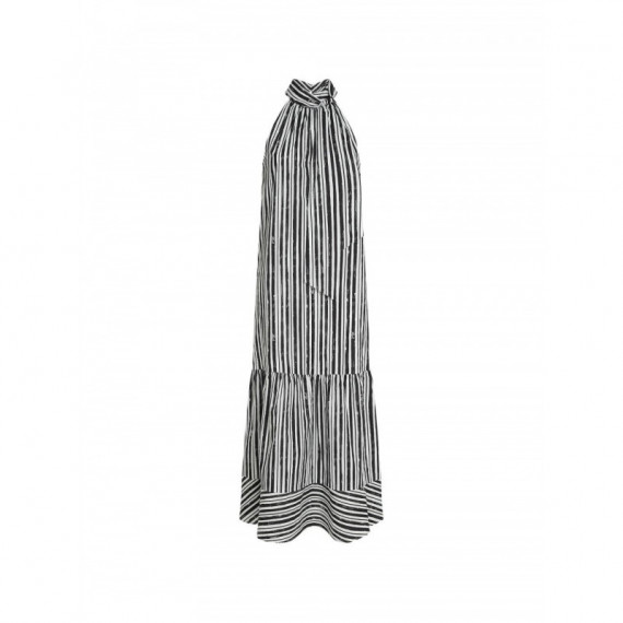 KARL LAGERFELD - Maxi Cotton Stripe Dress - 2NE - B2W13029/2NE