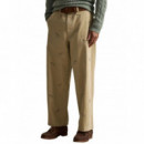 Polo RALPH LAUREN - Woven-pants - Paddock Tan W Hound Aoe - 710P02694001/PADDOCK Tan W Hound Aoe