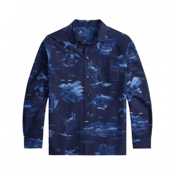 Polo RALPH LAUREN - Woven-sport Shirt-shirt - 7078 Spy Bear - 710P04448001/7078 Spy Bear