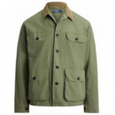 Polo RALPH LAUREN - Woven-sport Shirt-shirt - 7072 Olive X - 710P03885001/7072 Olive X