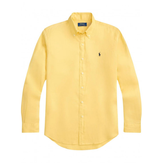 Polo RALPH LAUREN - Cubdppcs-long Sleeve-sport Shirt - Corn Yellow - 710966294515/CORN Yellow