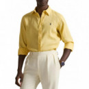 Polo RALPH LAUREN - Cubdppcs-long Sleeve-sport Shirt - Corn Yellow - 710966294515/CORN Yellow