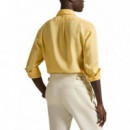 Polo RALPH LAUREN - Cubdppcs-long Sleeve-sport Shirt - Corn Yellow - 710966294515/CORN Yellow