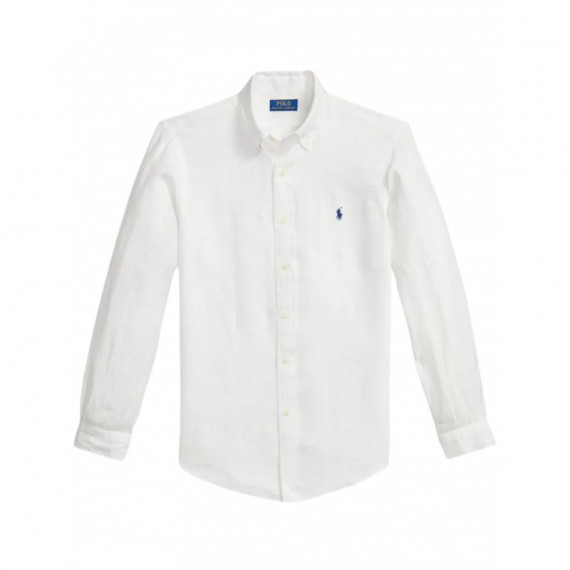 Polo RALPH LAUREN - Cubdppcs-long Sleeve-sport Shirt - White - 710966294506/WHITE